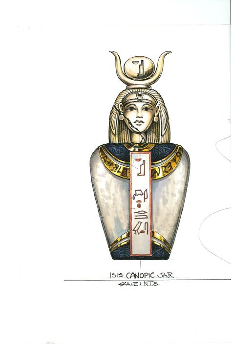 Canopic Jars Drawing, Canopic Jars, Stargate Sg1, Dark Matter, Stargate, Original Drawing, Concept Art, Twitter Sign Up, Take That