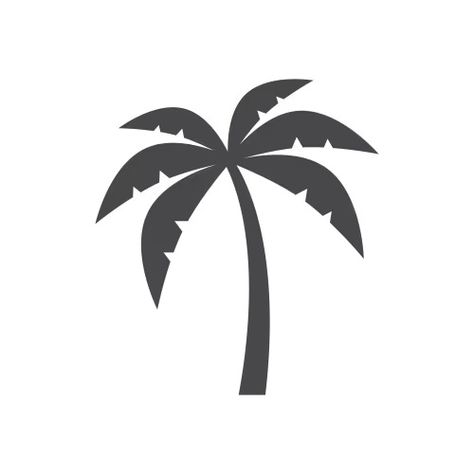 Palm tree and tropical island in sea icon Vector Image Palm Tree Illustration, Palm Tree Icon, Palm Tree Vector, Holiday Symbols, Tree Illustration, Tropical Island, Tropical Islands, Palm Tree, Palm Trees