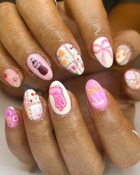 All Posts • Instagram Farm Animal Nails, Cutest Nails, Nail Inspired, Cowboy Nails, Summery Nails, Girly Acrylic Nails, Casual Nails, Animal Nails, Classy Acrylic Nails