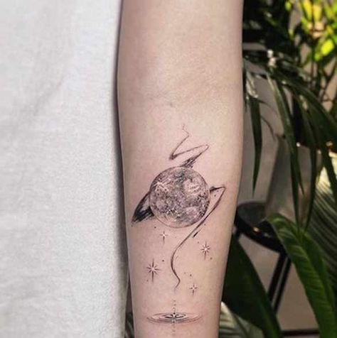 Mercury tattoo by @kuku167 Virgo Mercury Tattoo, Mercury Tattoo Virgo, Virgo Tattoo For Men, Virgo Tattoo Designs For Women, Constellation Tattoo Ideas, Virgo Tattoo Ideas, Mercury Tattoo, Tattoo For Men Ideas, Virgo Constellation Tattoo