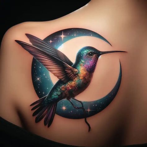 Hawaiian Hummingbird Tattoo, Hummingbird Flying Tattoo, Hummingbird And Hydrangea Tattoo, Hummingbird And Honeysuckle Tattoo, Dark Hummingbird Tattoo, Hummingbird Tattoo With Flowers Half Sleeves, Humming Birds Tattoo Design, Dainty Hummingbird Tattoo, Humming Bird Tattoos