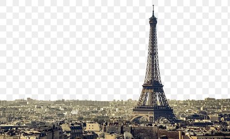 Eiffel Tower Png, Paris Png, Border Transparent, Paris Cityscape, French Buildings, Scenery Aesthetic, Street Background, Png Border, Paris Street