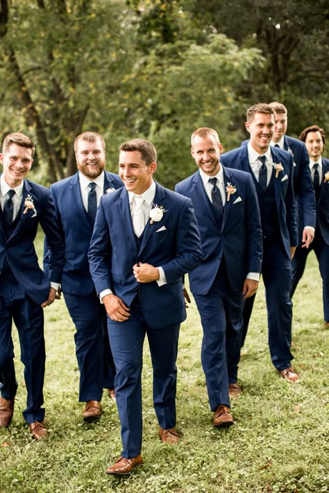 Navy Groom Charcoal Groomsmen, Navy Blue Groomsmen, Blue Groomsmen Suits, Navy Groomsmen, Blue Groomsmen, Navy Groom, Navy Suit Wedding, Grooms Attire, Wedding Groomsmen Attire