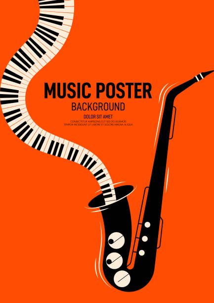 Jazz Symbols, Jazz Graphic Design, Illustration Art Music, Music Event Poster Design, New Orleans Design, Jazz Music Festival, Paris Music, Jazz Night, Graphic Design Music