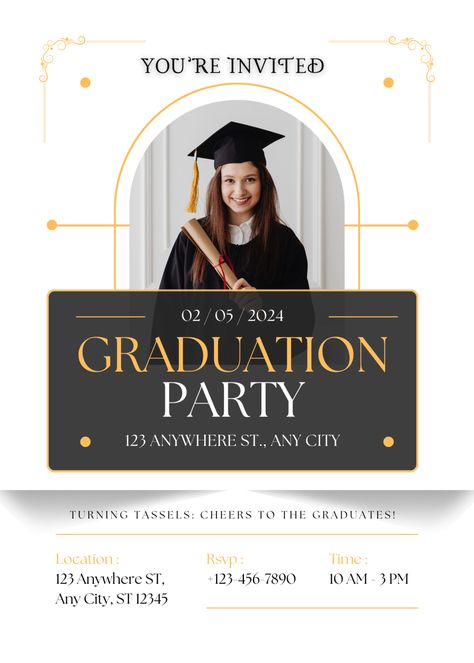 Graduation Party Ideas and Fun Ways to Celebrate Graduation Banquet, Graduation Gifts For Sister, Graduation Party Ideas, The Graduate, Gifts For Sister, Planning Tips, Youre Invited, Graduation Party, Graduation Gifts