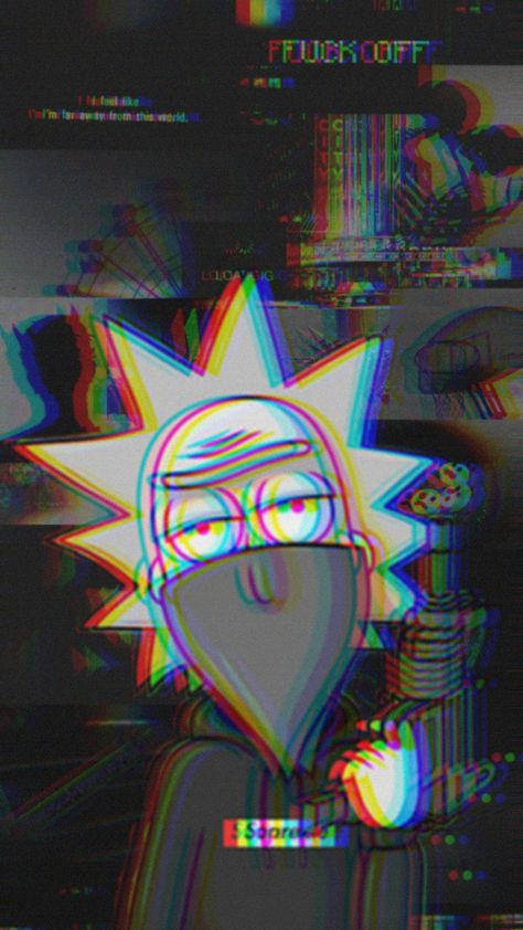 Ganster Aestethic Wallpaper, Trippy Rick And Morty, Rick And Morty Wallpaper, Rick And Morty Image, Savage Wallpapers, Rick And Morty Stickers, Sparrow Art, Rick I Morty, Rick And Morty Poster