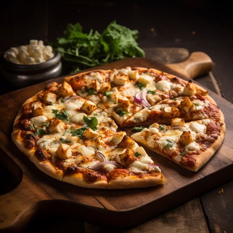 Indulge in the perfect blend of health and taste with our Wholesome Paneer Perfection pizza. Made with whole wheat crust and topped with butter-paneer, this recipe is a special twist on traditional pizza that will leave you craving for more. #brunchgoals #recipeinspiration #flavorful #food #tasty #weeknightdinner #pizza #healthypizza #yum #recipe #savory #cravingformore #indiandelight #oonioven #paneer Paneer Pizza, Butter Paneer, Spicy Pizza, Veg Pizza, Wheat Pizza Dough, Onion Pizza, Wheat Pizza, Pizza Shapes, Whole Wheat Pizza