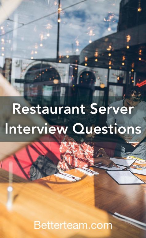 Restaurant General Manager, Restaurant Interview Questions, Questions To Ask Employer, Restaurant Server, Best Interview Questions, Interview Questions To Ask, Interview Answers, Job Description Template, Job Tips