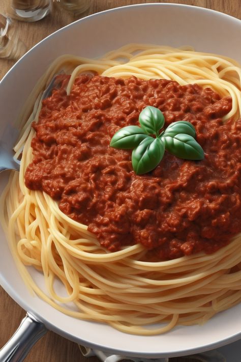 A comforting Italian staple, our updated spaghetti Bolognese recipe features rich, slow-cooked tomato sauce infused with aromatic herbs and spices, served over al dente spaghetti noodles and topped with freshly grated Parmesan cheese. Spaghetti Bolognese Recipe, Italian Spaghetti, Bolognese Recipe, Spaghetti Noodles, Spaghetti Bolognese, Spaghetti Recipes, Aromatic Herbs, Herbs And Spices, Slow Cooked