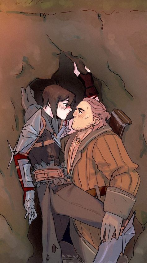 Dragon Age Hawke, Dragon Age Wallpaper, Varric Tethras, Dragon Age 4, Hawke Dragon Age, Dragon Age Funny, Dragon Age Romance, Dragon Age 3, Dragon Age Games