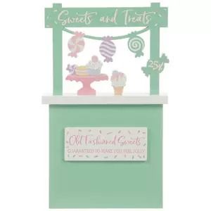 Christmas Home Decor - Christmas Decorations | Hobby Lobby Ice Cream Booth Design, Christmas Decor Hobby Lobby, Candy Banner, Old Fashioned Sweets, Mini Sweets, Mdf Color, Gingerbread Village, Vendor Booth, Christmas Lanterns