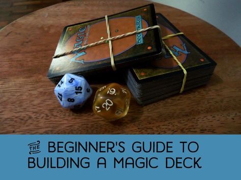 A guide for beginners on how to build your first Magic: The Gathering deck. This article contains strategies and tips to construct a competitive deck. Magic Card Game, Golf Card Game, Mtg Decks, Alan Turing, Magic The Gathering Cards, Magic Cards, Diy Deck, Nerd Life, Building A Deck