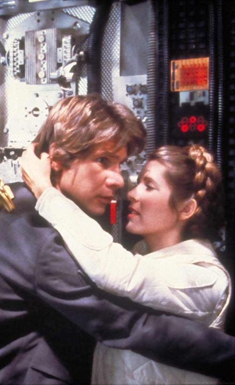 Carrie Fisher Harrison Ford, Skywalker Family, Wars Aesthetic, Leia Star Wars, Star Wars Cast, Han And Leia, Star Wars Love, I Love Cinema, Leia Organa