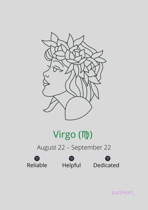 Virgo Aesthetic Drawing, Virgo Maiden, Virgo Energy, Virgo Art, Star Goddess, Art Patterns, Astrological Sign, Sketches Simple, Zodiac Star Signs