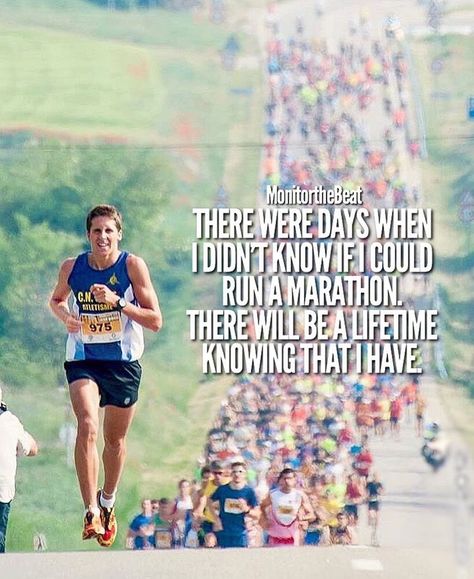 There were days when I didn't know if I could run a marathon. There will be a lifetime knowing that I have. Race Day Quotes, Marathon Training Quotes, Marathon Quotes, Marathon Inspiration, Running Motivation Quotes, Run A Marathon, Marathon Motivation, London Marathon, Race Training