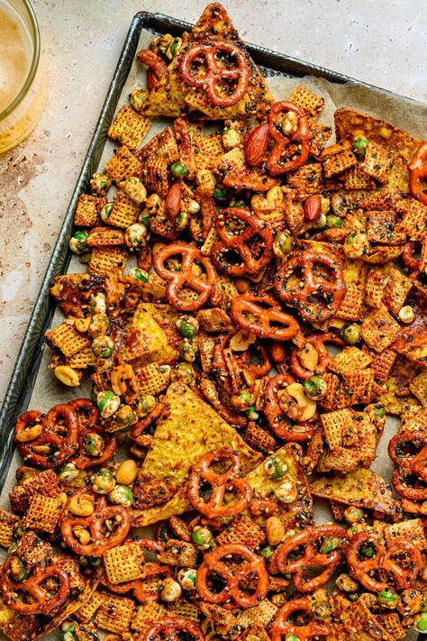 Hawaii Chex Mix Recipes, Furikake Chex Mix Recipes, Cajun Trail Mix Recipe, Bold Chex Mix Recipe, Chex Cereal Recipes, Chex Mix Recipes Spicy, Trail Meals, Savory Chex, September Morn