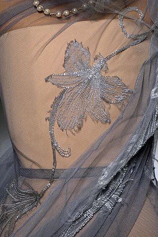 Tambour Beading, Haute Couture Embroidery, Dior Collection, Tambour Embroidery, Christian Dior Haute Couture, Couture Embroidery, Dior Haute Couture, Embroidery Designs Fashion, Couture Details