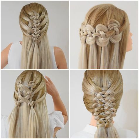 Pretty and easy ways to style mermaid hairdos✨ | mermaid | Pretty and easy ways to style mermaid hairdos✨ | By Braids for my hair Flat Iron Tips, Mermaid Braid, Mermaid Waves, Hair Waver, The Undone, Hair Fixing, Quick Hairstyles, Mermaid Hair, Flat Iron