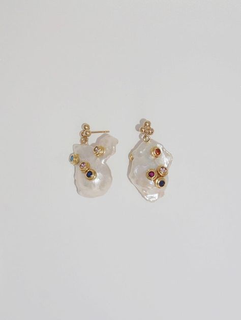 NST Studio is a Contemporary Accessories Brand with Handcrafted and Unique Made-To-Order Jewelry Designs based in Miami. Contemporary Accessories, Baroque Pearl Earrings, Baroque Pearl Necklace, Dope Jewelry, Earrings Inspiration, Accessories Brand, Antique Earrings, Girly Jewelry, Jewelry Inspo