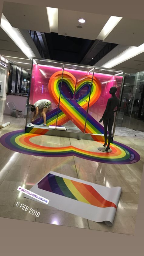 Pride Month Decorations, Pride Display, Activation Ideas, Experiential Graphic Design, Pride Event, Pride Design, Clothing Reference, Lgbt Love, Library Displays