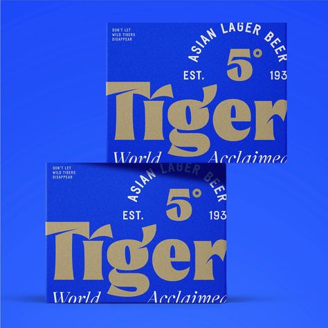 Thebault Julien on Instagram: “#packaging #packagingdesign #packing #packagedesignoftheday #packagingoftheworld #typo #typography #typeface #typedesign #type #font…” Typo Packaging, Tiger World, Beer Packaging Design, Type Font, Font Packs, Beer Packaging, Beer Design, Branding Design Inspiration, Type Design