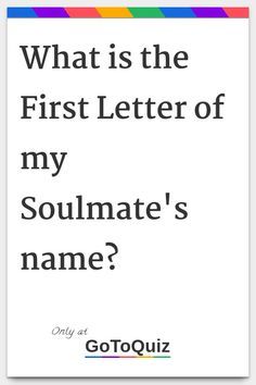 Who Is My Soulmate, Soulmate Quiz, How To Find Soulmate, Soulmate Signs, Know Your Future, Soul Mate Love, Soulmate Connection, Boyfriend Names, Find Your Soulmate