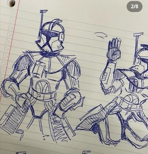 Video Game Sketches, Star Wars Drawings Sketch, Jedi Drawing, Star Wars Sketches, Star Wars Doodles, Star Wars Art Drawings, Star Wars Drawings, Star Wars Concept Art, Character Design Sketches