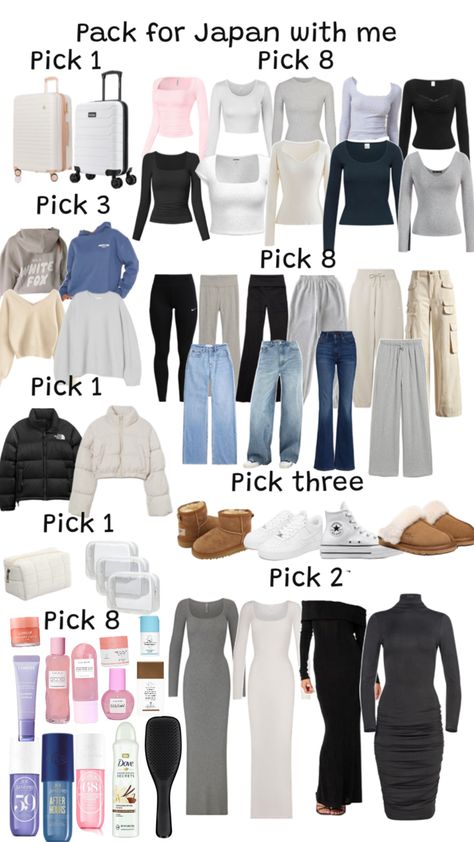 Pack For Japan, Simple Outfits For School, Casual Preppy Outfits, Outfit Inspo Casual, Trendy Outfits For Teens, Cute Lazy Day Outfits, School Trip, Cute Preppy Outfits, Trendy Fall Outfits