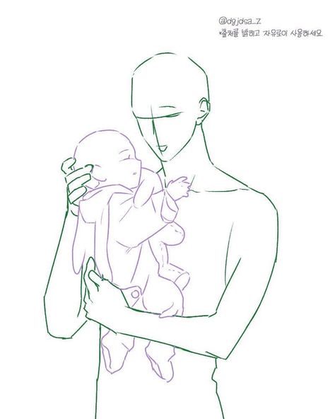 Holding A Baby, Poses Female, Drawing Body Poses, Sketch Poses, Seni Dan Kraf, Body Reference Drawing, Body Pose Drawing, 캐릭터 드로잉, Poses Reference