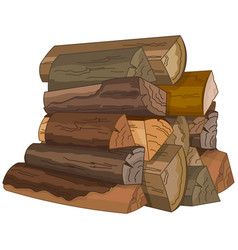 Chopping log Royalty Free Vector Image - VectorStock Log Drawing, Wood Chop, Snowmen Activities, Wood Illustration, Fire Wood, Props Art, Autumn Stickers, Simple Illustration, Beautiful Scenery Nature