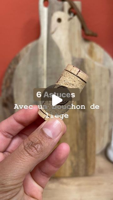 Sarah Labrosse on Instagram: "Tu ne jèteras plus jamais les bouchons de liège dorénavant ! 

Et une bonne excuse pour déboucher une bonne bouteille 🍷 😝

#astuce #astuces #bouchondeliege #vin #astucesinstagram #cuisine #astucecuisine #potager #tips" On Instagram, Instagram