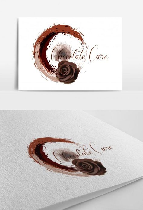 Creative Chocolate Watercolor Logo Design Idea .#pikbest#Templates#Others#Others Chocolate Logo Ideas, Chocolate Logo Design Ideas, Chocolate Logo Design, Chocolate Watercolor, Chocolate Names, Creative Chocolate, Cake Business Cards, Watercolor Logo Design, Dog Logo Design