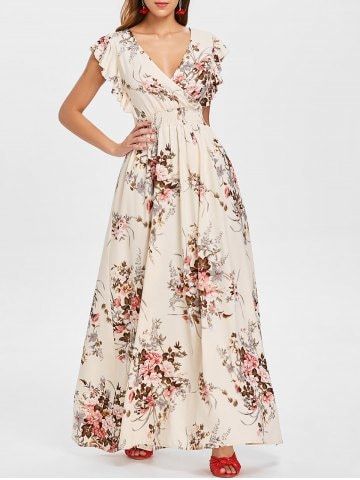 Bridesmaid Dresses Floral Print, Printed Bridesmaid Dresses, Easter Dresses For Women, Maxi Floral Dress, Flower Maxi Dress, Modern Hijab Fashion, Warm Dresses, Black Bridesmaid Dresses, Sammy Dress