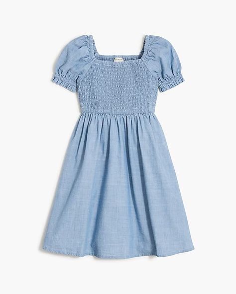 Fall Suit, Girls Smock, Best Dresses, Dress For Girls, Chambray Dress, Maternity Shops, Linen Shop, Matching Family Outfits, Family Outfits