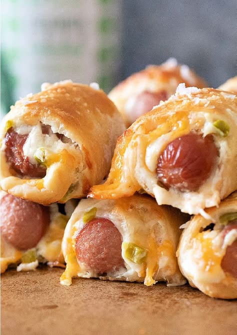 Jalapeno Popper Pigs In A Blanket – Good Dinner Mom Parma Wrapped Hotdogs, Pimento Cheese Pigs In A Blanket, Pig Roast Appetizers, Hot Dog Wraps Crescent Rolls, Jalapeño Popper Pigs In The Blanket, Jalepeno Popper Pigs In The Blanket, Cornbread Pigs In A Blanket, Stuffed Pigs In A Blanket, Food With Jalapenos