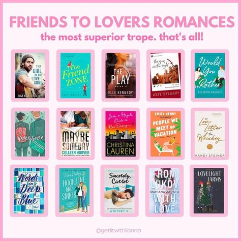 Friends To Lovers Movies, Best Friend To Lovers, Best Friend To Lovers Books, Romance Books For Teens, Best Friends To Lovers Trope, Best Friends To Lovers Books, Childhood Friends To Lovers Books, Only One Bed Trope Books, Friends To Lovers Books