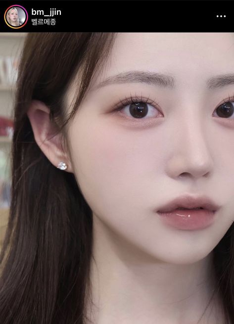 Makeup Ala Korea, Makeup Asia, Soft Makeup Looks, Doll Eye Makeup, Korean Eye Makeup, Ethereal Makeup, Cute Makeup Looks, Asian Eye Makeup, Elegant Makeup