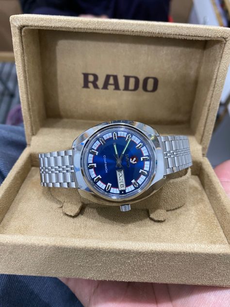 Rado watch 1970 ship worldwide by fedex Rado Watch Men, Gift Snap, Rado Watch, Jaeger Watch, Mens Gifts, Collage, Gifts, Pins, Quick Saves