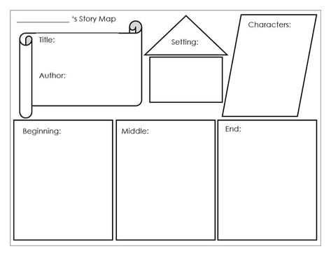 Story Outline Template, Story Map Template, Note Taking Strategies, Back To School Worksheets, Map Worksheets, 2nd Grade Reading, Reading Response, Comprehension Skills, First Grade Reading