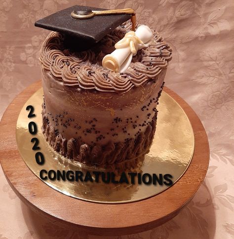 Graduation Cake, Happy Graduation, German Chocolate, Neon Wallpaper, Cake Chocolate, Graduation Cakes, Chocolate Frosting, Grad Parties, Chocolate Ganache