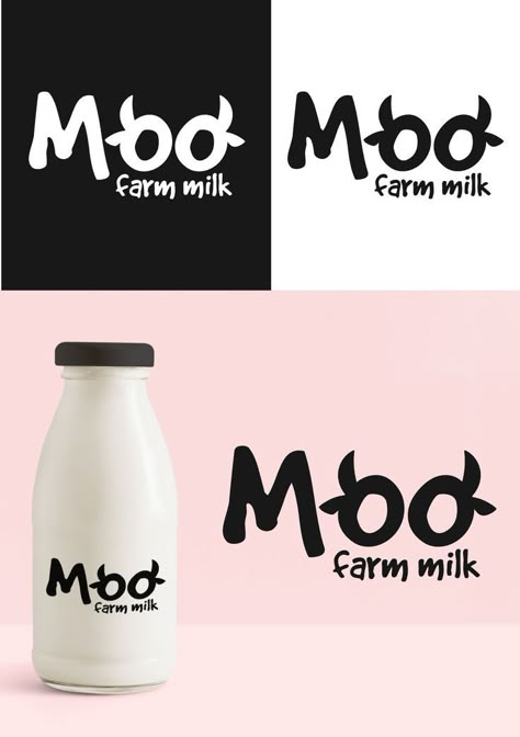 Milk Logo Design, Milk Branding, Milk Logo, Dairy Brands, Milk Brands, Freedom Art, Typographic Logo Design, Packaging Design Trends, Chocolate Design