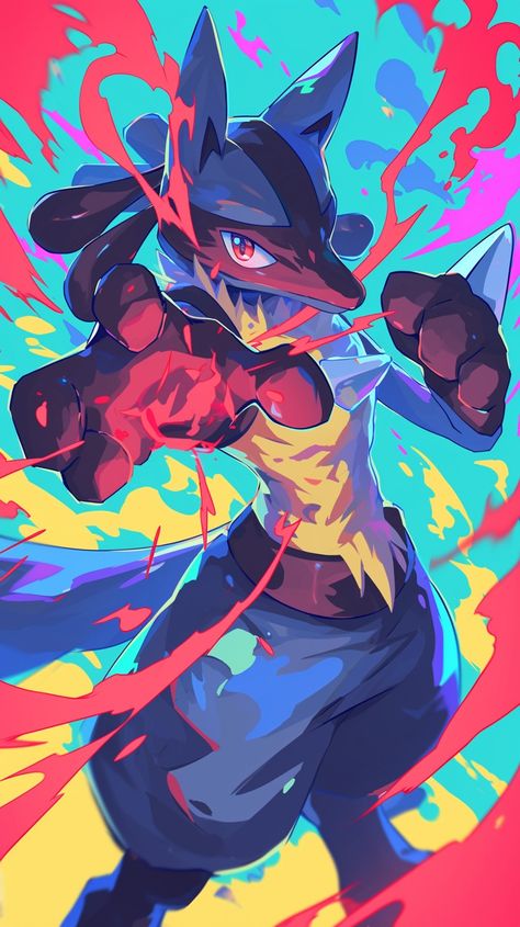 Lucario in the style of Jujutsu Kaisen made by Silverbloom Pokemon Lucario Tattoo, All Pokemon Wallpaper, Lucario Pfp, Lucario Wallpaper Iphone, Pokemon Lucario Wallpapers, Lucario Wallpaper, Pokemon Dark Wallpaper, Pokemon Wallpaper Lucario, Pokemon Mega Lucario