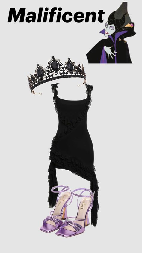 Malificent Hades Children, Maleficent Costume, Descendants Dr, Halloween Outfit Ideas, Costume Inspo, Halloween Outfit, Maleficent, Costume Dress, Descendants