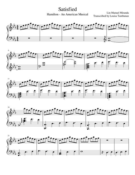 Hamilton Musical Hamilton Piano, Hamilton Sheet Music, Hamilton Lyrics, Piano Songs Sheet Music, Piano Chords Chart, Hamilton Jokes, Clarinet Music, Easy Piano Songs, Saxophone Sheet Music