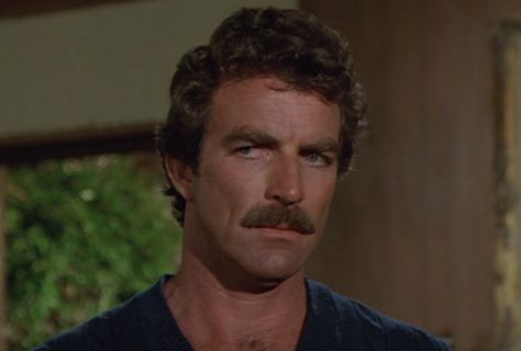 Magnum pi  Tom Selleck  TV Screen Capture  Detective  pi Tom Selleck Aesthetic, Tom Selleck Hair, Magnum Pi Tom Selleck, Tom Selleck 80s, 80s Mustache, Tom Selleck Magnum Pi, Mustache Men, Magnum Pi, Tom Selleck