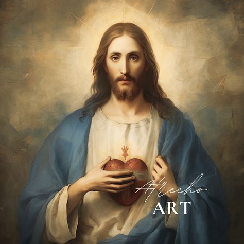 Sacred Heart of Jesus | Printed Artwork | Traditional Catholic Wall Art | Religious Home Decor Unleash the dark romance of Europe in your home with this captivating vintage style art print. Inspired by the traditional modern aesthetic, this piece adds a touch of elegance and inspiration to your space. Features & Benefits: Museum-Grade Archival Paper (200gsm): Ensures exceptional print quality and vibrant colors for a lasting impression. Multiple Sizes Available: Choose a small print for a subtle Artwork Traditional, Light Academia Decor, A Touch Of Darkness, Dark Cottage Core, Cottage Core Art, Catholic Wall Art, Moody Aesthetic, Jesus Prints, Religious Artwork