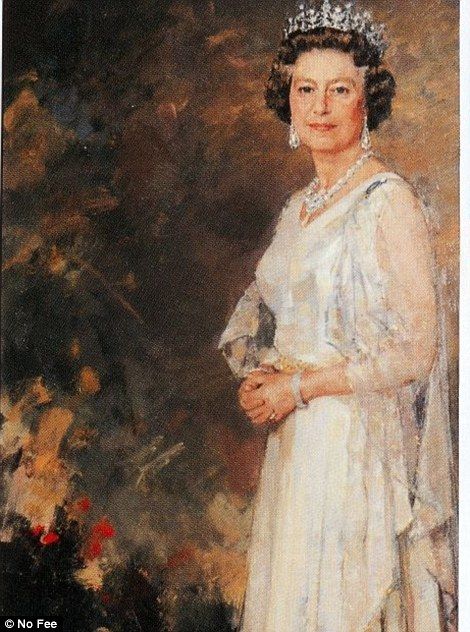 A portrait by Riccardo Macarron,commissioned by The Blues and Royals Queen Elizabeth Portrait, Royal Family Portrait, Young Queen Elizabeth, Rainha Elizabeth Ii, Reine Elizabeth Ii, Elisabeth Ii, British Royal Families, Royal Queen, Isabel Ii