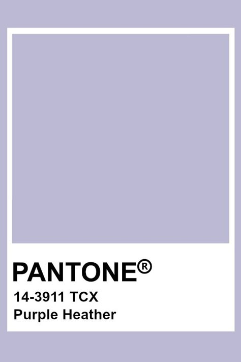 Pantone Purple Heather Heather Color Aesthetic, Pantone Purple Shades Colour Palettes, Pantone Tcx Purple, Purple Pantone Shades, Purple Pantone Palette, Pantone Viola, Light Purple Pantone, Pantone Colors Purple, Pantone Purple Shades