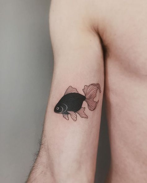 Fish Cover Up Tattoo, Black Fish Tattoo, Fish Tattoo Black, Sticker Sleeve, Tattoo 2024, Black Tattoo Cover Up, Black Fish, Fish Tattoo, Tattoo Black