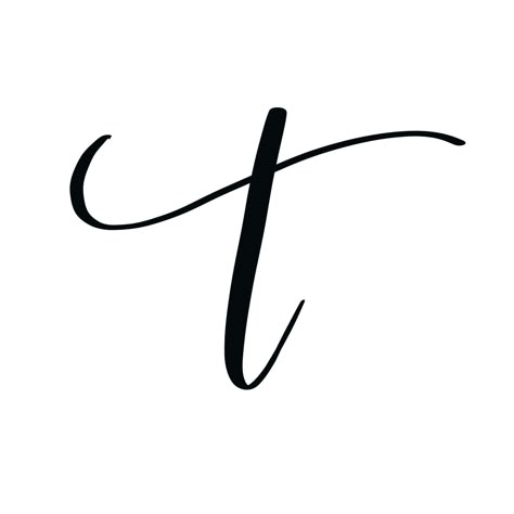 Letter T Typography, T Letter Tattoo Design, T Tattoo Initial, Caligraphy T, Letter T Tattoo, Letter T Font, Letter T Calligraphy, T Calligraphy, T Font